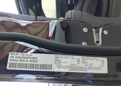 2021 Jeep Compass 80Th Anniversary 4X4 from USA, damaged, VIN 3C4NJDEB6MT570632